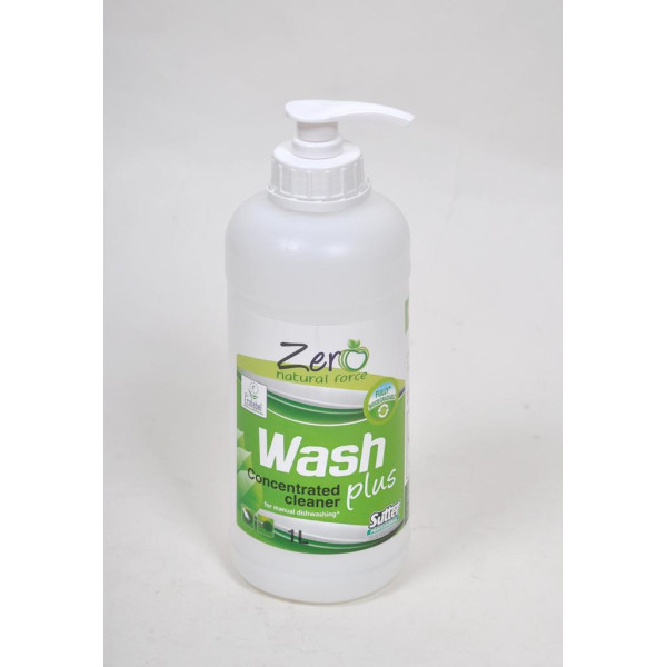 Zero Wash Plus Natural detergent for manual dishwashing 天然洗碗碟劑 1L